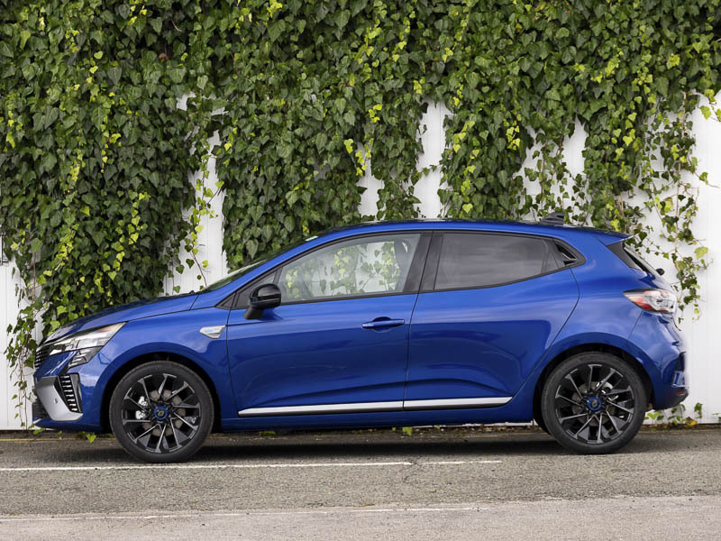 Renault Clio 1.6 E-tech Fh 145 Iconic Esprit Alpine Blue #4