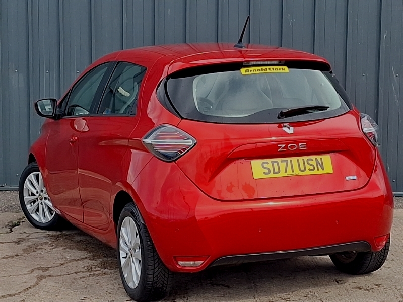Renault Zoe 100Kw Iconic R135 50Kwh Rapid Charge Red #2