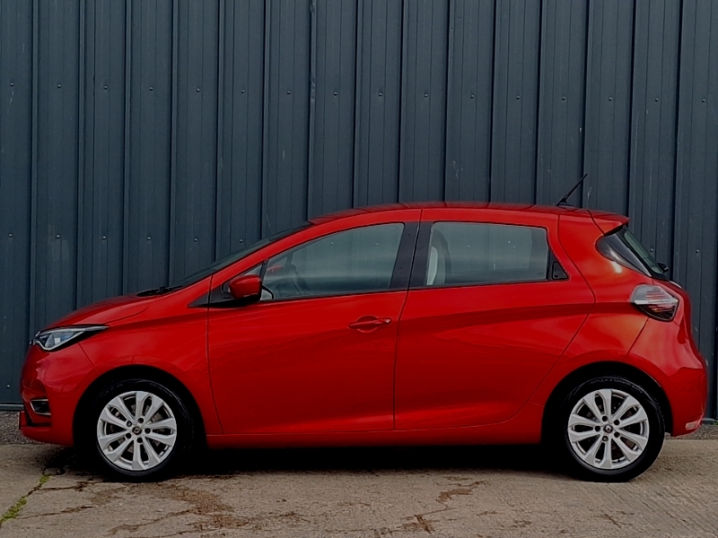 Renault Zoe 100Kw Iconic R135 50Kwh Rapid Charge Red #4