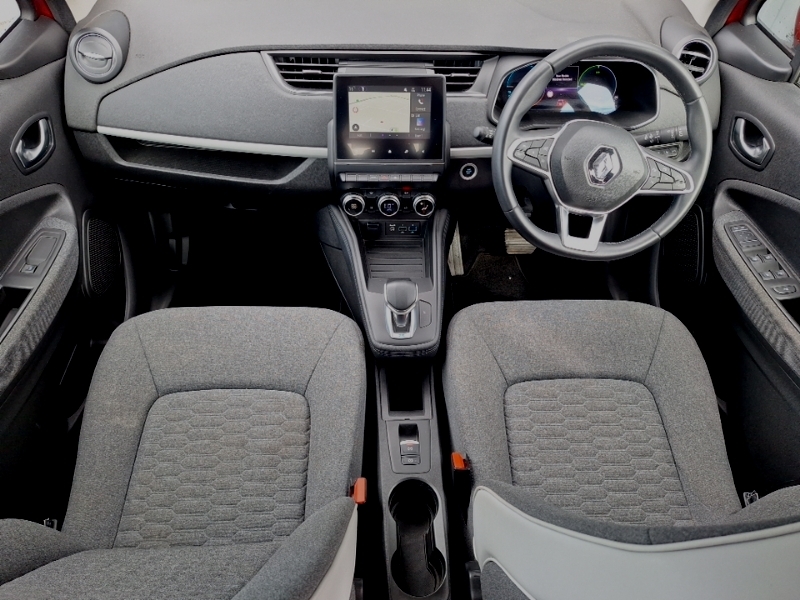 Renault Zoe 100Kw Iconic R135 50Kwh Rapid Charge Red #3