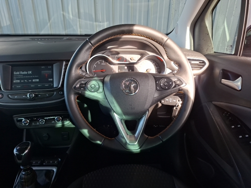 Vauxhall Crossland X 1.2T 110 Bus Ed Nav 6 Spd Ss White #8