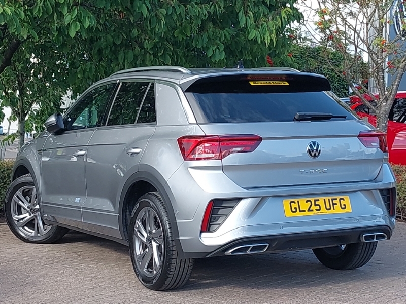 Volkswagen T-Roc 1.5 Tsi R-line Silver #2