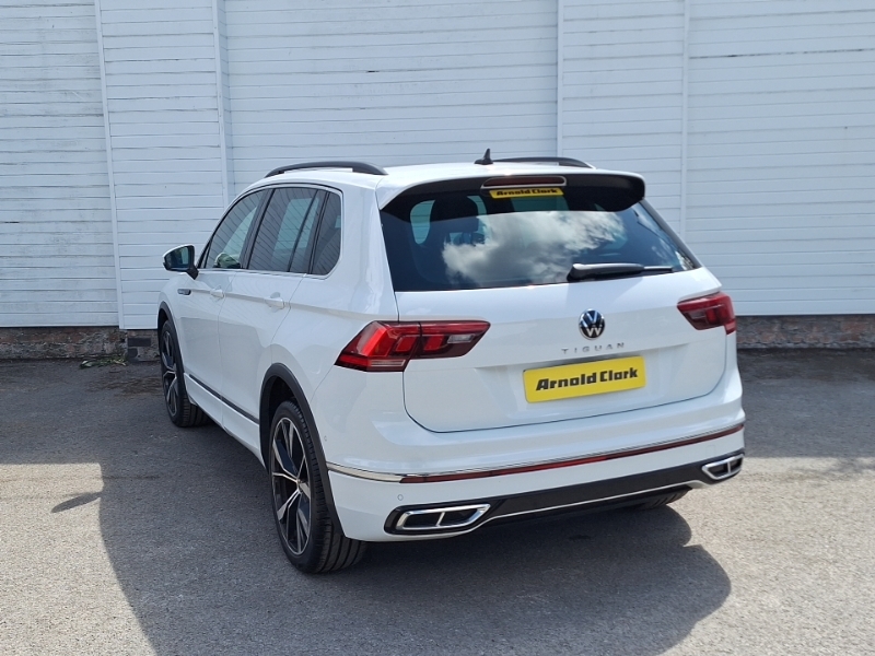 Volkswagen Tiguan 2.0 Tdi R-line Dsg White #2
