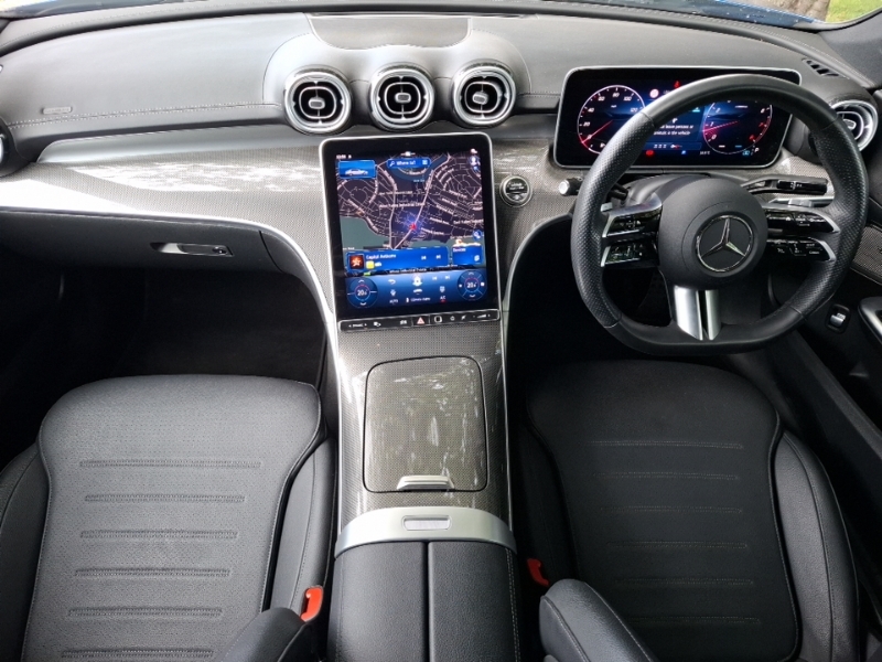 Mercedes-Benz C Class C200 Amg Line 9G-tronic Blue #3