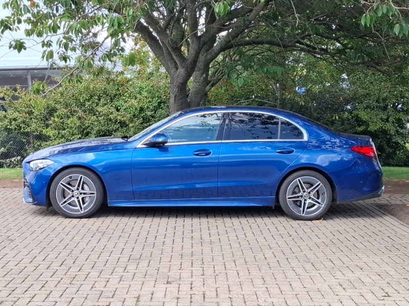 Mercedes-Benz C Class C200 Amg Line 9G-tronic Blue #4