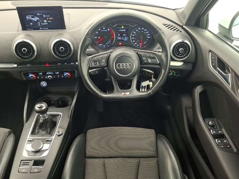 Audi A3 1.0 Tfsi Sport Sportback S Tronic Euro 6 Ss Black #8