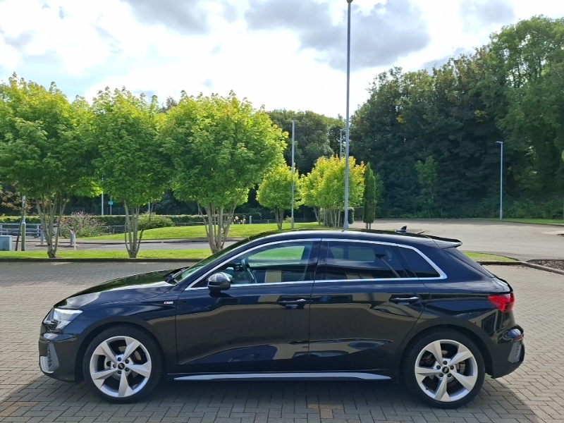 Audi A3 30 Tfsi S Line Black #3