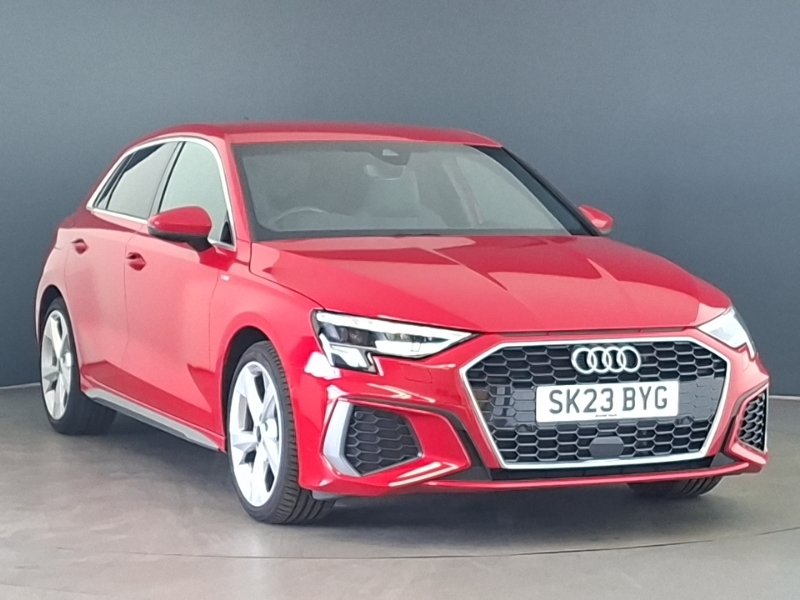 Audi A3 30 Tfsi S Line Red