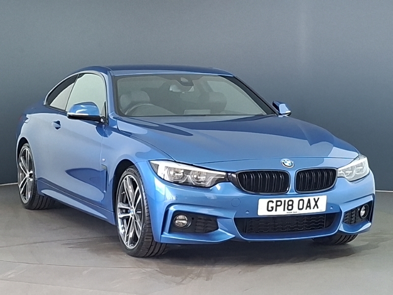 BMW 4 Series 440I M Sport Professional Media Blue