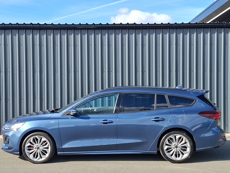 Ford Focus 1.0 Ecoboost Hybrid Mhev 155 St-line X Blue #4