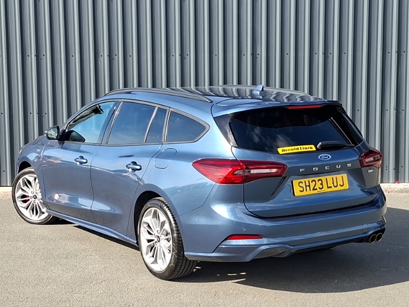Ford Focus 1.0 Ecoboost Hybrid Mhev 155 St-line X Blue #2