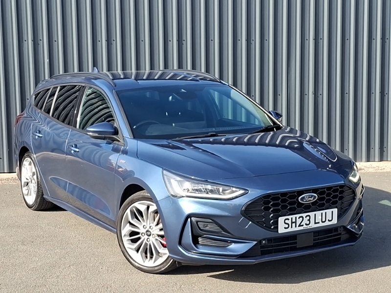 Ford Focus 1.0 Ecoboost Hybrid Mhev 155 St-line X Blue