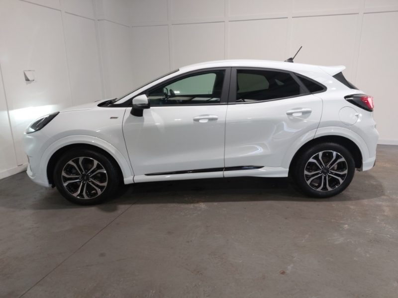 Ford Puma 1.0 Ecoboost Hybrid Mhev St-line White #4