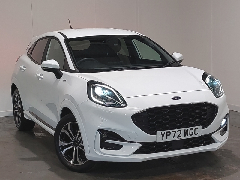Ford Puma 1.0 Ecoboost Hybrid Mhev St-line White