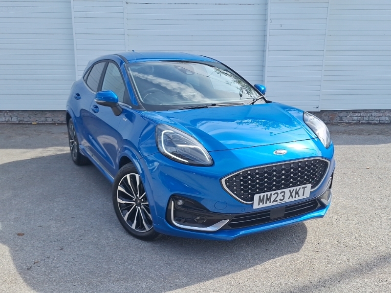 Ford Puma 1.0 Ecoboost Hybrid Mhev 155 St-line Vignale Blue