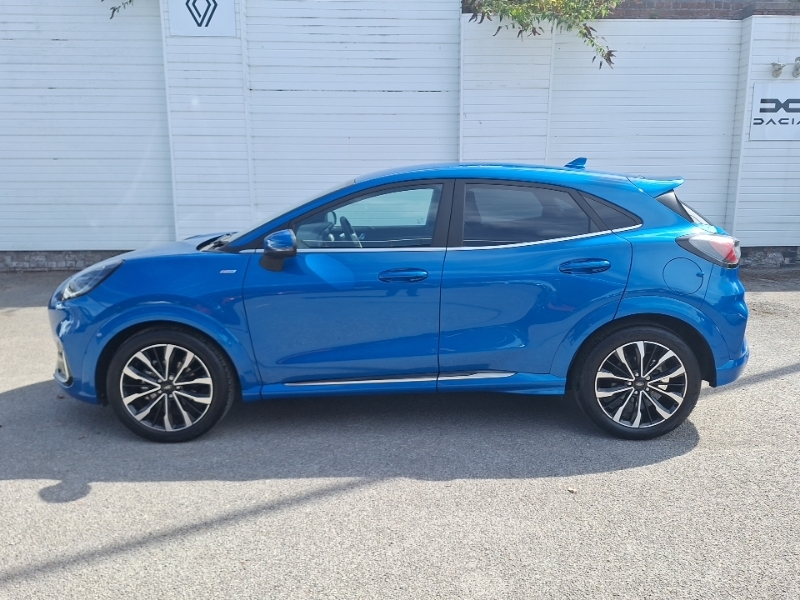 Ford Puma 1.0 Ecoboost Hybrid Mhev 155 St-line Vignale Blue #4