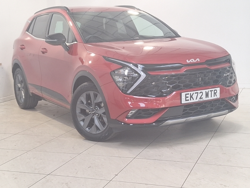 Kia Sportage 1.6T Gdi Hev Gt-line Red