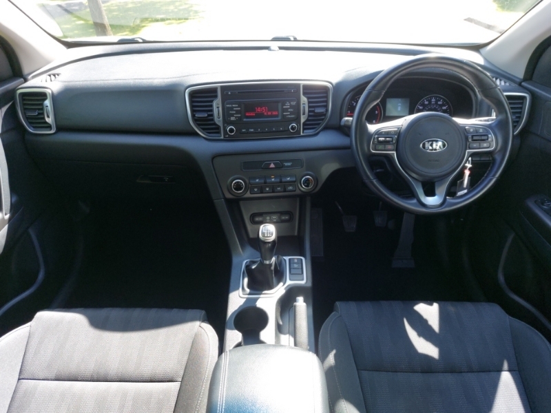 Kia Sportage 1.7 Crdi Isg 1 White #3