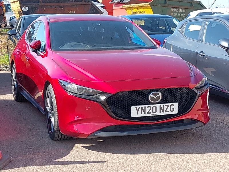 Mazda 3 2.0 Skyactiv X Mhev Sport Lux Red