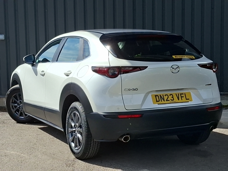 Mazda CX-30 2.0 E-skyactiv G Mhev Se-l Lux White #2