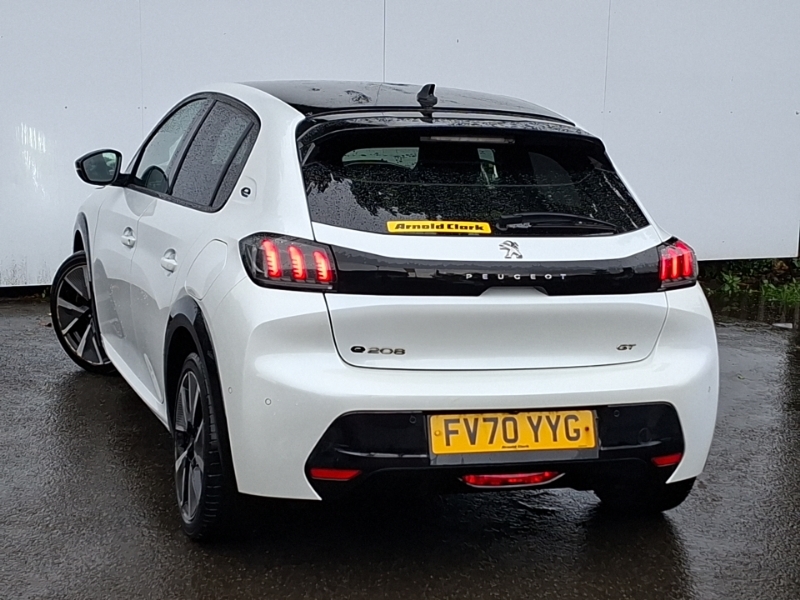 Peugeot e-208 100Kw Gt 50Kwh White #2