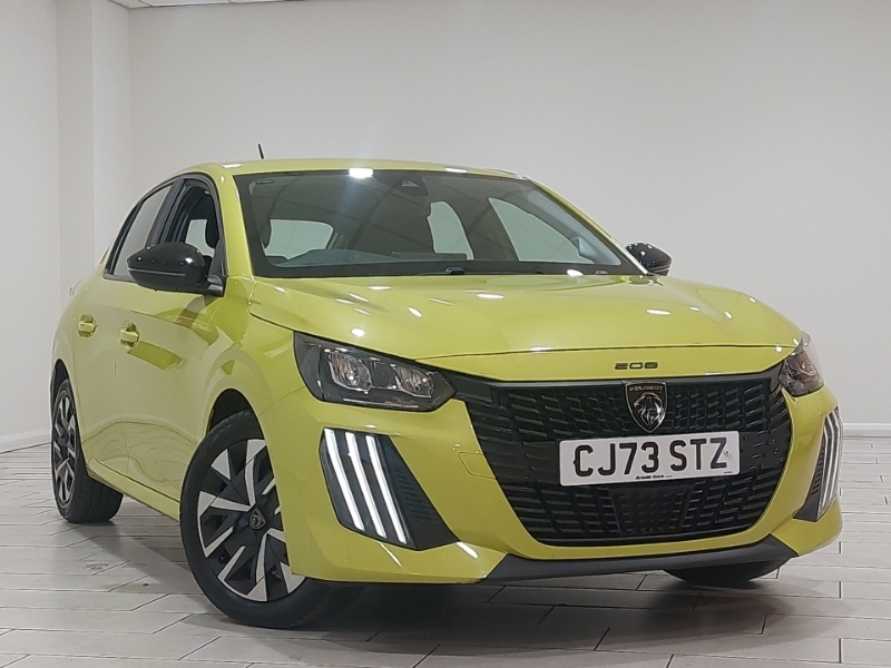 Peugeot 208 1.2 Puretech Active Yellow