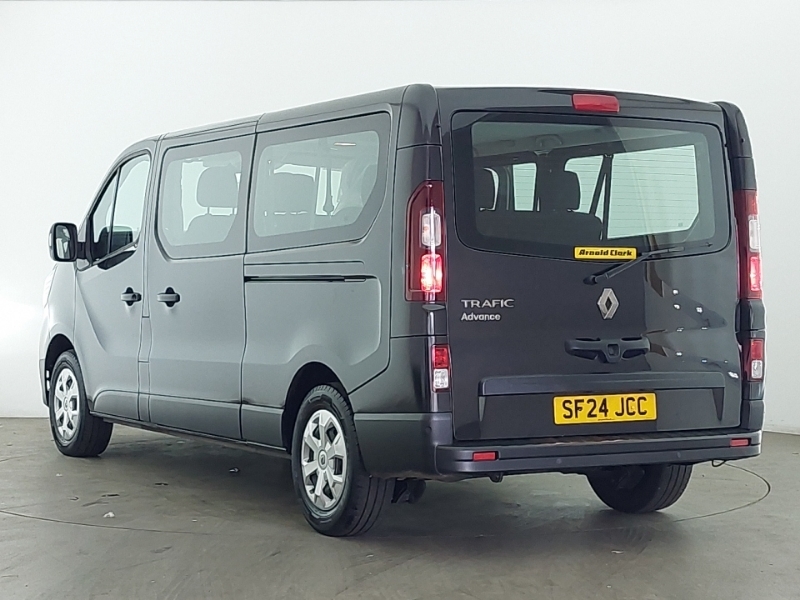 Renault Trafic Ll30 Blue Dci 110 Advance 9 Seater Black #2