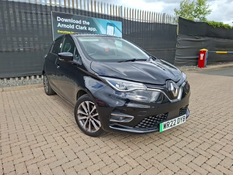 Renault Zoe 100Kw Gt Line R135 50Kwh Rapid Charge Black
