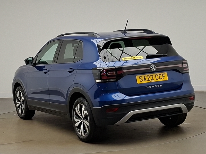 Volkswagen T-Cross 1.0 Tsi 110 Black Edition Blue #2