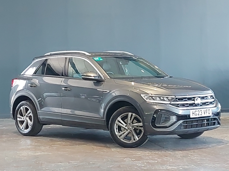 Volkswagen T-Roc 1.5 Tsi R-line Grey #6