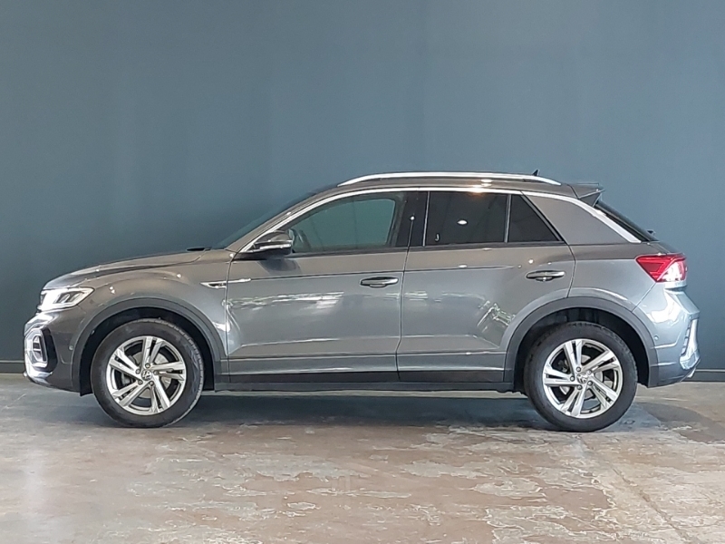Volkswagen T-Roc 1.5 Tsi R-line Grey #4