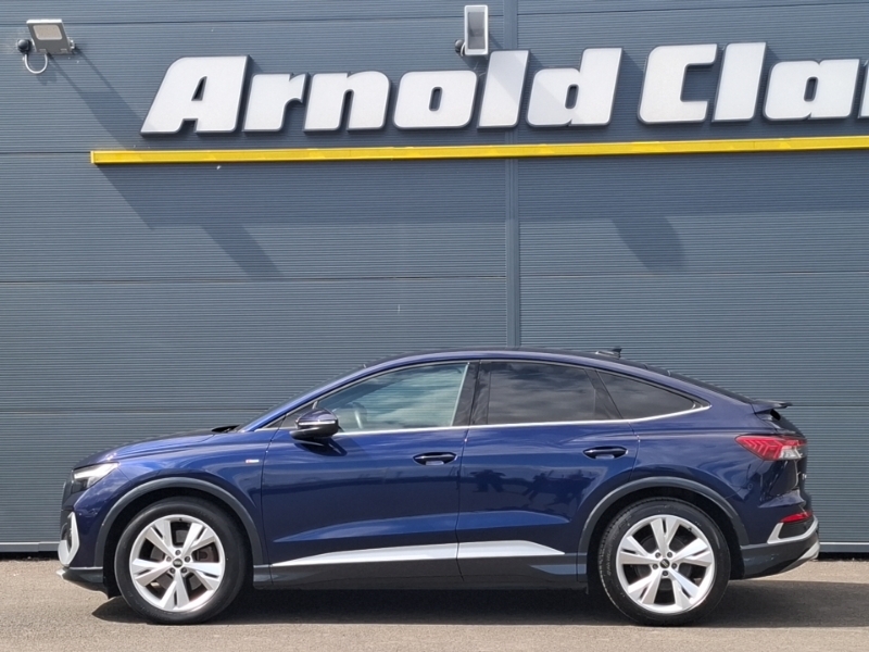 Audi Q4 E Tron 150Kw 40 82Kwh S Line ND23KZB Blue #4