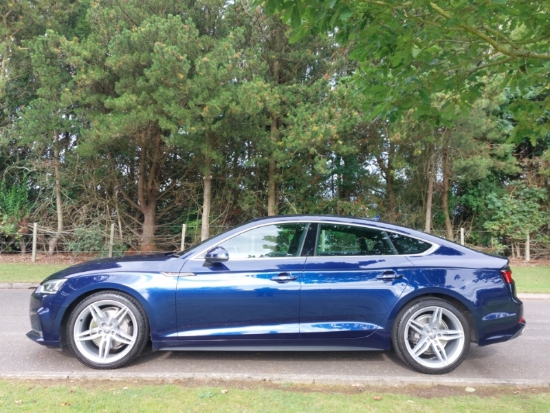Audi A5 40 Tdi S Line S Tronic Blue #4