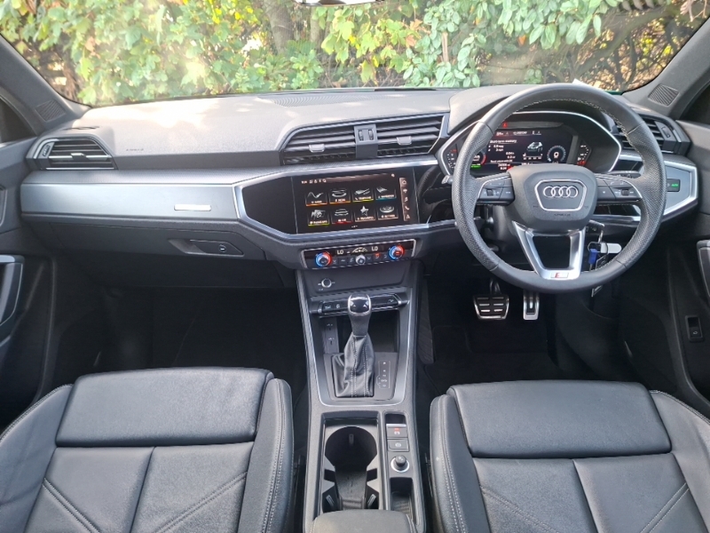 Audi Q3 35 Tfsi S Line S Tronic Leather White #3