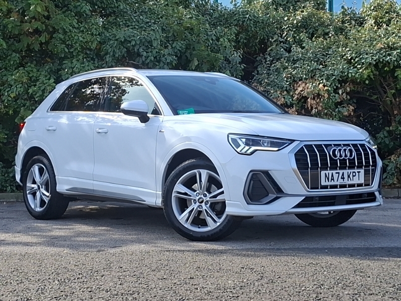 Audi Q3 35 Tfsi S Line S Tronic Leather White