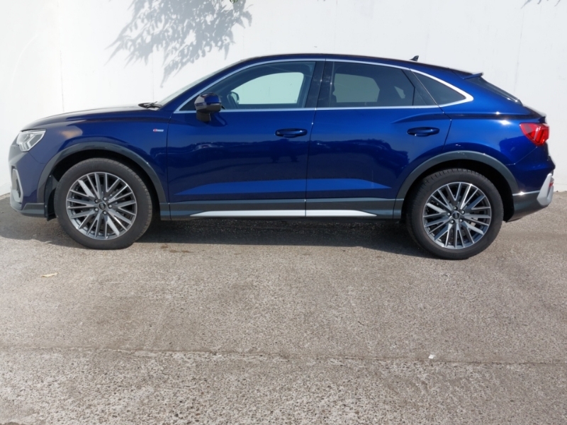 Audi Q3 35 Tfsi S Line S Tronic Leather Blue #4