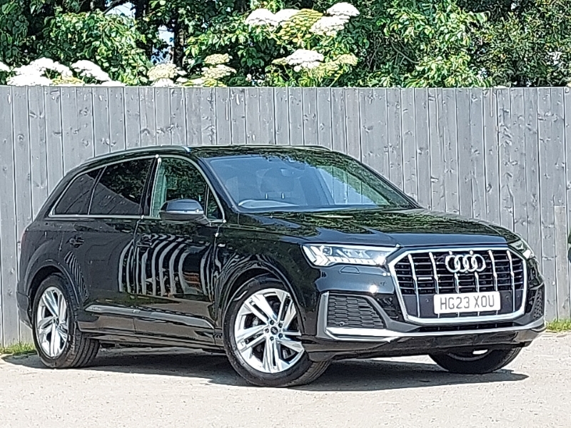 Audi Q7 Audi Q7 Estate 50 Tdi Quattro Black Edition Blue #7