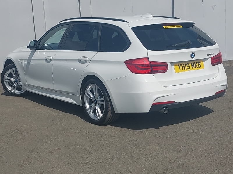 BMW 3 Series 318D M Sport Step White #2