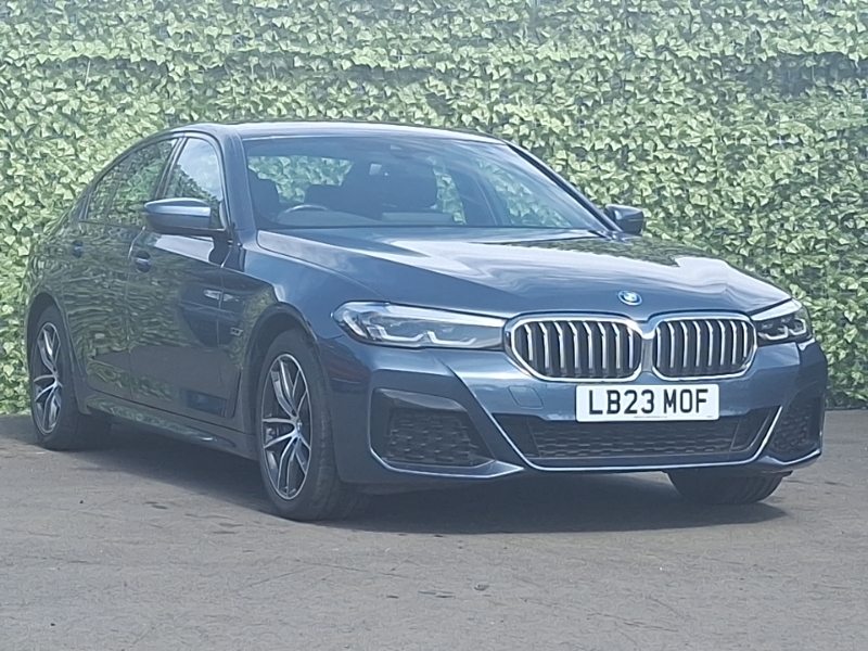 BMW 5 Series 530E M Sport Blue