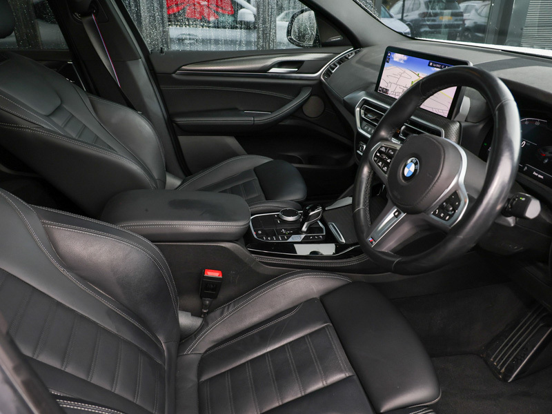 BMW X4 Xdrive20d Mht M Sport Step White #6