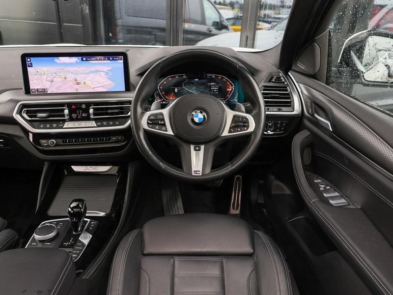 BMW X4 Xdrive20d Mht M Sport Step White #5