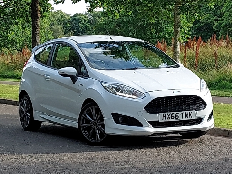 Ford Fiesta 1.0 Ecoboost 125 St-line White