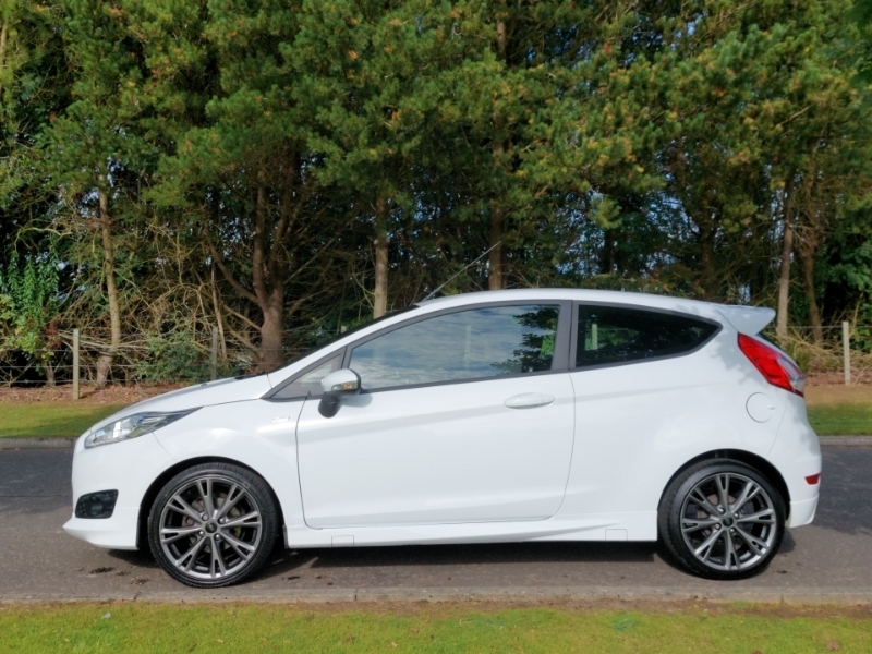 Ford Fiesta 1.0 Ecoboost 125 St-line White #4