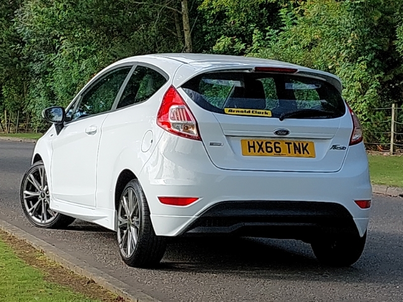 Ford Fiesta 1.0 Ecoboost 125 St-line White #2