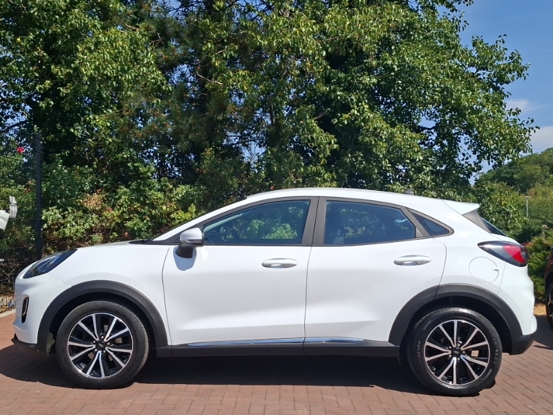 Ford Puma 1.0 Ecoboost Hybrid Mhev Titanium White #4
