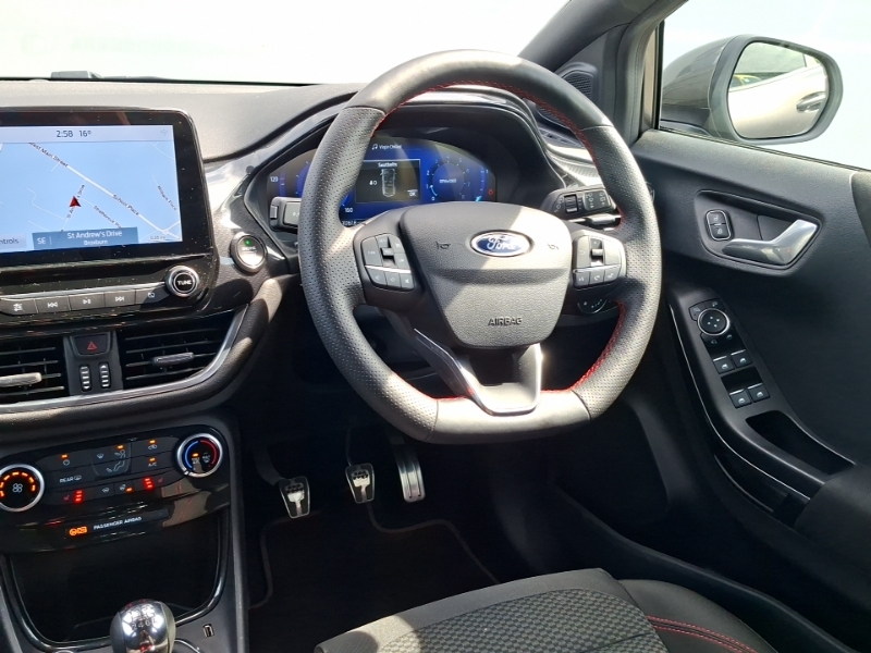 Ford Puma 1.0T Ecoboost Mhev St-line X Suv Black #8