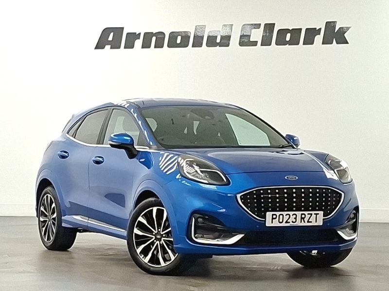 Ford Puma 1.0 Ecoboost Hybr Mhev 155 St-line Vignale Dct Blue