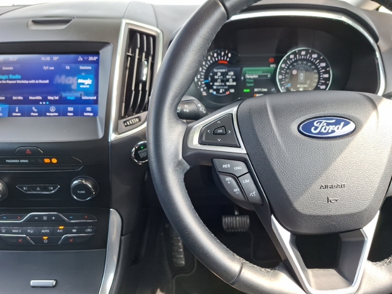 Ford S-Max 2.5 Fhev 190 St-line Cvtpan Roof - Power Tai Blue #12