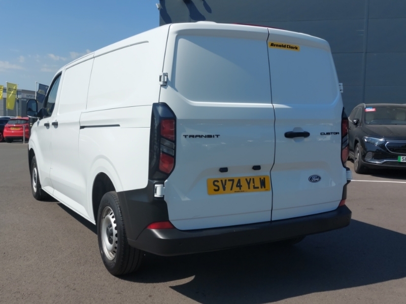 Ford Transit Custom 2.0 Ecoblue 136Ps H1 Van Leader SV74YLW White #2