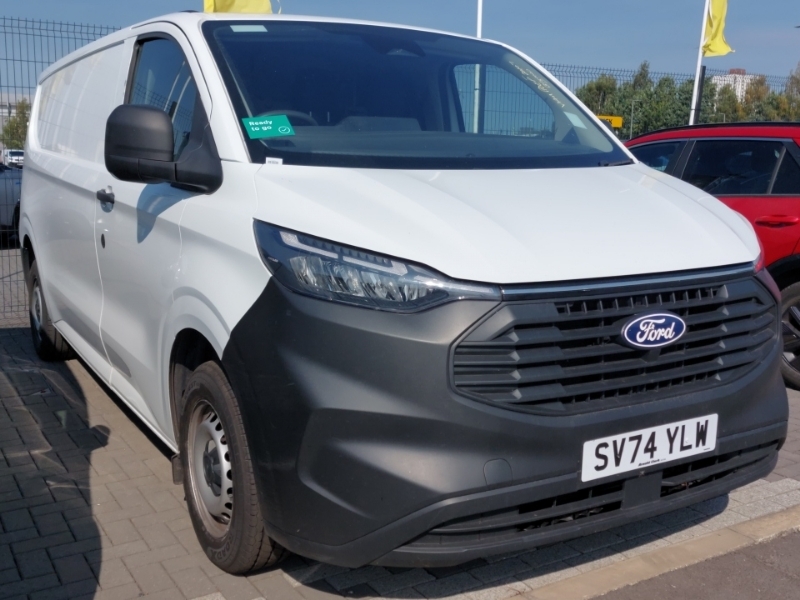 Ford Transit Custom 2.0 Ecoblue 136Ps H1 Van Leader SV74YLW White